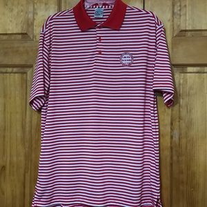 Red & White Stripe Levelwear Southeastern Junior Golf Tour Polo Shirt
Medium